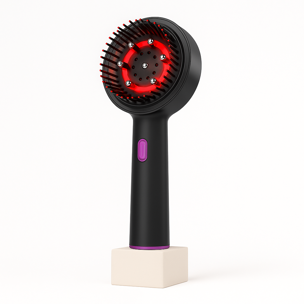 LED Oil Infuser Massager Comb