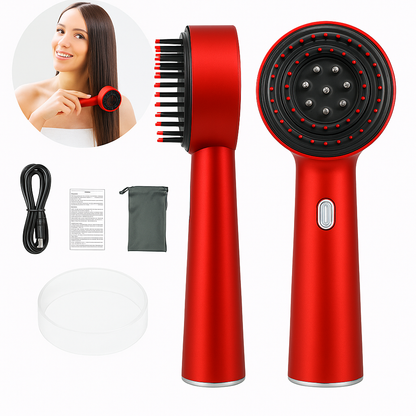 LED Oil Infuser Massager Comb