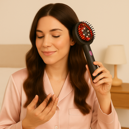 LED Oil Infuser Massager Comb